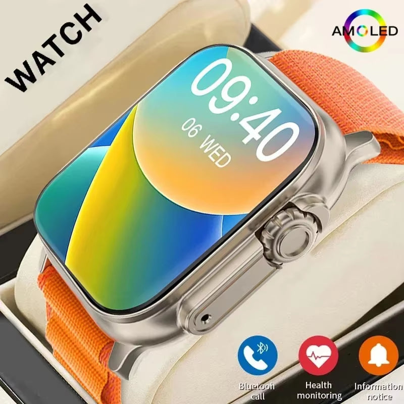 Revolutionary X10 Ultra Smart Watch: Your Ultimate Fitness Companion with Heart Rate Monitoring, Call Alerts, and More for Android & iOS Users