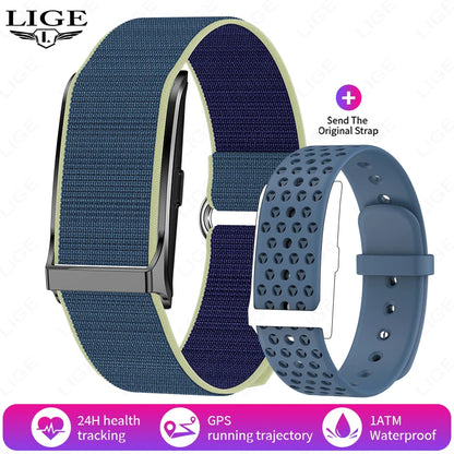 New Sport Fitness Tracker Smart Bracelet Heart Rate Blood Pressure Monitor Pedometer Call Reminder Smartwatch Band for Men Women