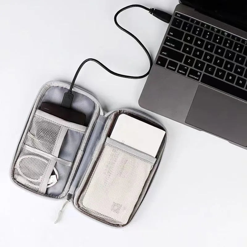 Travel Bag Storage Pouch Portable  Wire Organizer Zipper Bag Holiday Accessories Travel Voyage Indispensable