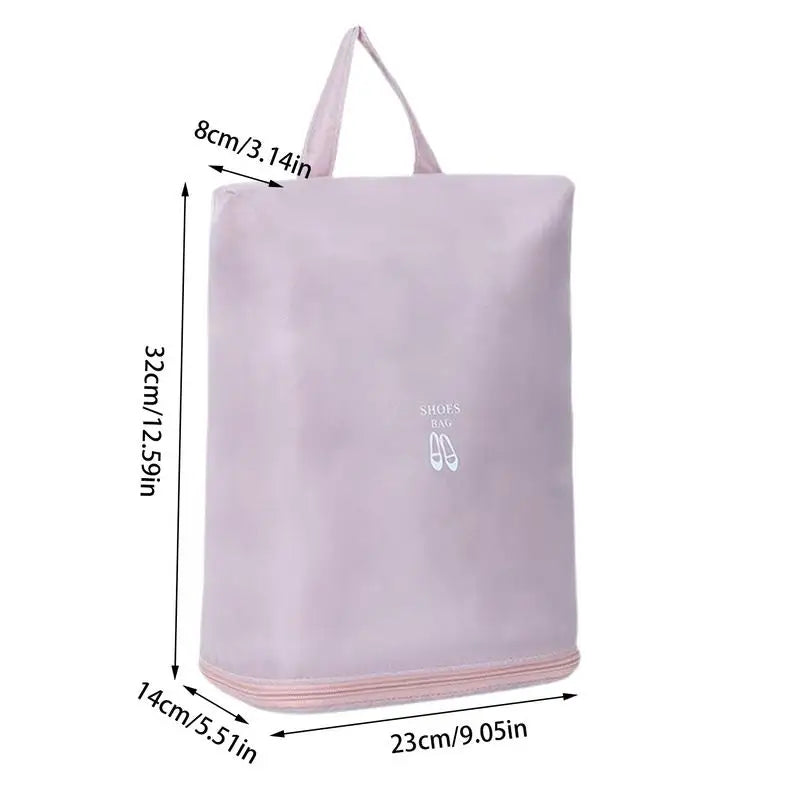 Shoe Bags for Travel Foldable Waterproof Shoe Pouches Organizer Lightweight Oxford Cloth Pouch with Large Capacity for Traveling