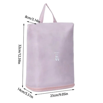 Shoe Bags for Travel Foldable Waterproof Shoe Pouches Organizer Lightweight Oxford Cloth Pouch with Large Capacity for Traveling