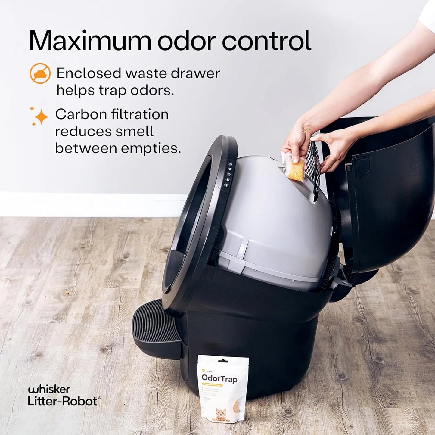 Supply & Accessory Bundle by , Black- Automatic Self-Cleaning Cat Litter Box, Includes Litter-Robot 4,Custom