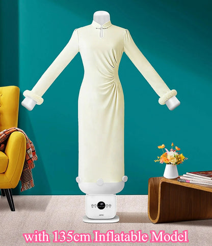 Semi-Automatic Electric Heated Air Dryer Ironing Steam Machine Foldable Clothes Shoes Drying Heating Portable Electric Clothes